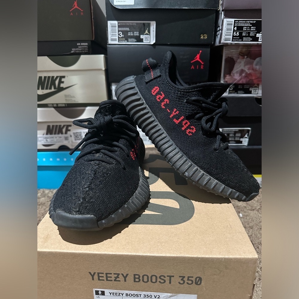 adidas Yeezy Boost 350 V2 (Black Red)